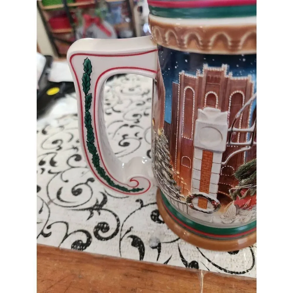 1997 Budweiser Holiday Stein